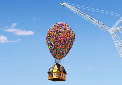 Το ιπτάμενο σπίτι του «Up» είναι διαθέσιμο προς ενοικίαση